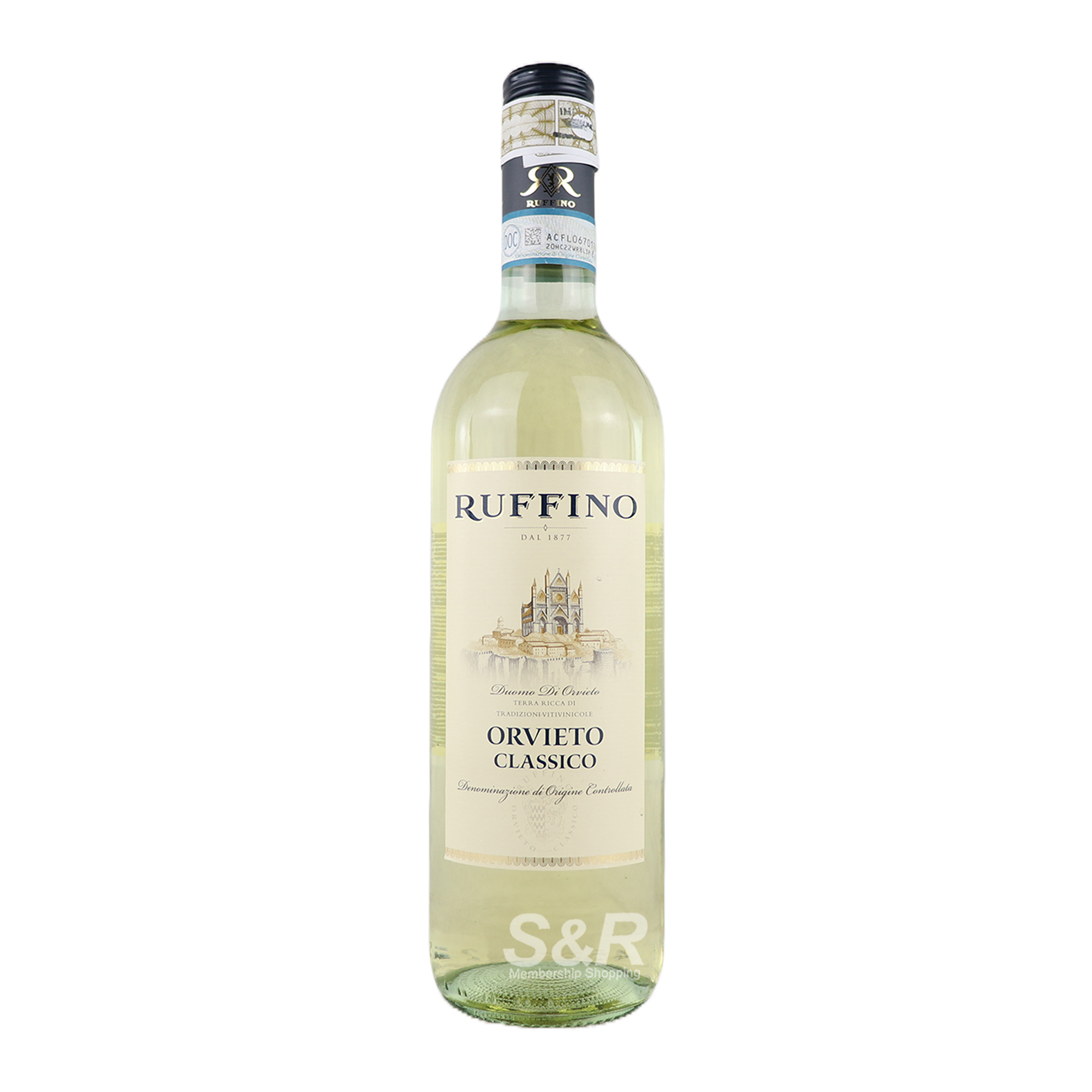 Ruffino Orvieto Classico Italian White Wine 750mL